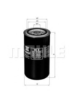 Фільтр гідравлічної системи Mahle Original HC5 ціна, від 25.42 USD